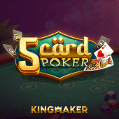 5 Card Poker fanned hand cover art
