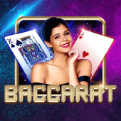 Baccarat B dealer table cover art