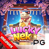 Lucky Neko waving cat cover art