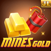 Mines Gold pickaxe and nugget cover art