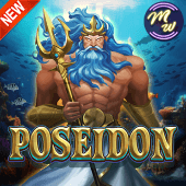 Poseidon trident and sea cover art